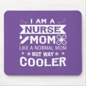 Ich bin eine Krankenschwester-Mama Mousepad (Vorne)