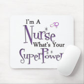 Ich bin eine Krankenschwester Mousepad (Mit Mouse)