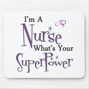 Ich bin eine Krankenschwester Mousepad