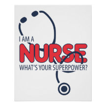 Ich bin eine Krankenschwester