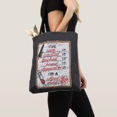 Ich bin eine Krankenschwester Tasche (Von Nahem)