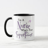 Ich bin eine Krankenschwester Tasse (Links)