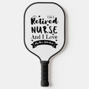 Ich bin eine Krankenschwester und habe meinen neue Pickleball Schläger