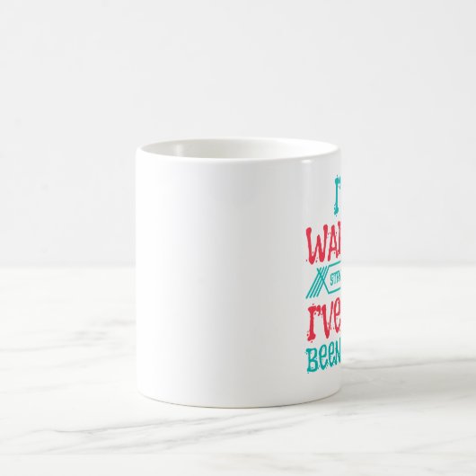 Ich bin eine Krieger-Tasse Kaffeetasse (Mittel)