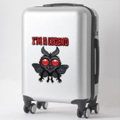 Ich bin eine Legende - Gruseliger süßer Mothman Aufkleber (Koffer)