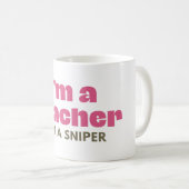 Ich bin eine Lehrerschulreform Kaffeetasse (VorderseiteRechts)