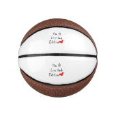 Ich bin eine limitierte Auflage Mini Basketball (Vorderseite)