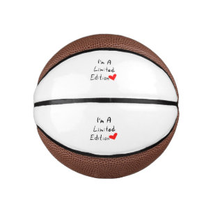 Ich bin eine limitierte Auflage Mini Basketball