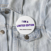 Ich bin eine limitierte Edition Button (Beispiel)