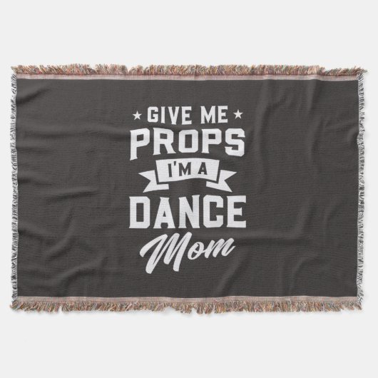 Ich bin eine Mama des Tanzes Decke (Vorderseite)