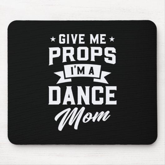 Ich bin eine Mama des Tanzes Mousepad (Vorne)