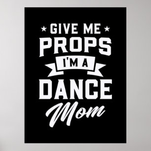 Ich bin eine Mama des Tanzes Poster