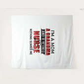 Ich bin eine Mama ein Oma und eine ermüdete Kranke Wandteppich (Vorderseite (Horizontal))