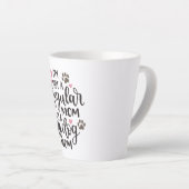 Ich bin eine Mama für Hunde Milchtasse (Rechte Ecke)