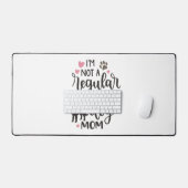 Ich bin eine Mama für Hunde Schreibtischunterlage (Tastatur & Maus)