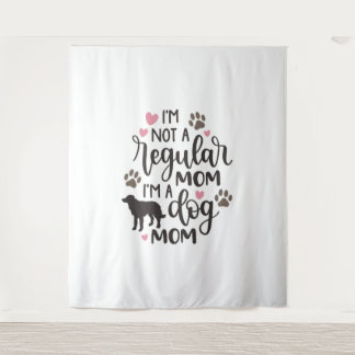Ich bin eine Mama für Hunde Wandteppich