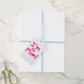 Ich bin eine MAMA! Geschenkanhänger (Mit Garn)