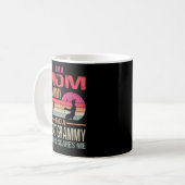 Ich bin eine Mama Grammy und ein großer Grammy, ni Kaffeetasse (Vorderseite Links)