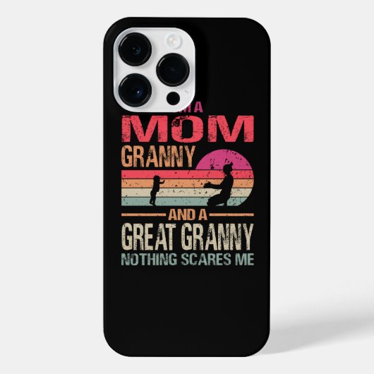 Ich bin eine Mama Granny und eine großartige Oma, iPhone Hülle (Rückseite)
