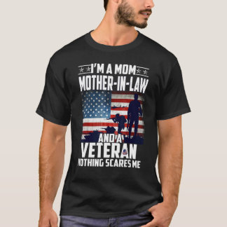 Ich bin eine Mama im Jura und ein Veteran nichts S T-Shirt