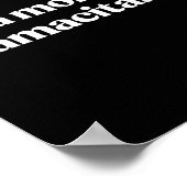 Ich bin eine Mama Mamacita Funny Spanische Mama Om Poster (Ecke)