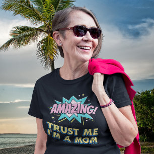 Ich bin eine Mama Mommy Inspirierend ermutigend T-Shirt