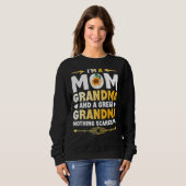 Ich bin eine Mama Oma Großartiges, was mich Mütter Sweatshirt (Vorne ganz)