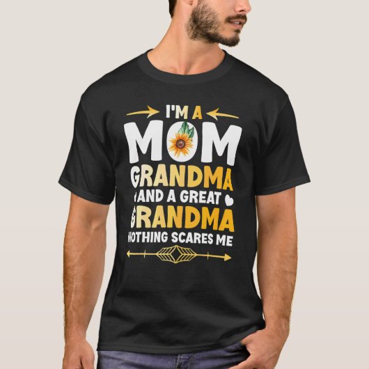 Ich bin eine Mama Oma Großartiges, was mich Mütter T-Shirt (Vorderseite)