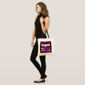 Ich bin eine Mama Oma Remüde Lunch Lady Happy Tragetasche (Vorderseite (Model))