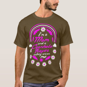 Ich bin eine Mama und ein Cornhole Player. T-Shirt
