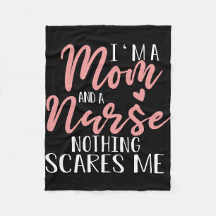 Ich bin eine Mama und ein Muttertagsgeschenk Fleecedecke
