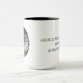"Ich bin eine Mattenach und ein Sassenach" Tasse (Zentrum)