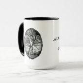 "Ich bin eine Mattenach und ein Sassenach" Tasse (Vorderseite Links)