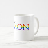 Ich bin eine Mormone Kaffeetasse (VorderseiteRechts)