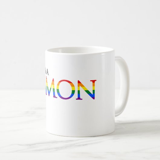 Ich bin eine Mormone Kaffeetasse (VorderseiteRechts)