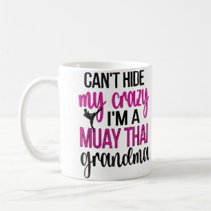 ICH BIN EINE Muay-Thai-Oma Muay-Thai-Großmutter Kaffeetasse