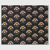 Ich bin eine Mutter, die das Sonnenscheinhandtuch- Geschenkpapier (Flach)