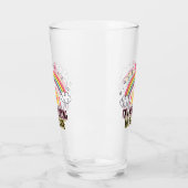 Ich bin eine Mutter, die das Sonnenscheinhandtuch- Glas (Links)