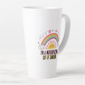 Ich bin eine Mutter, die das Sonnenscheinhandtuch- Milchtasse (Rechte Ecke)