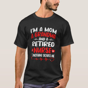 ich bin eine mutter eine oma und eine pensionierte T-Shirt