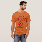 Ich bin eine MUTTER gegen DAMPfen Retro T-Shirt (Vorne ganz)