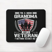 Ich bin eine Mutter, Oma und Veteran, nichts übert Mousepad (Mit Mouse)