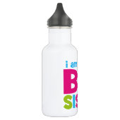 Ich bin eine neue große Schwester Edelstahlflasche (Links)