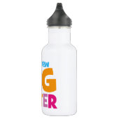 Ich bin eine neue große Schwester Edelstahlflasche (Rechts)