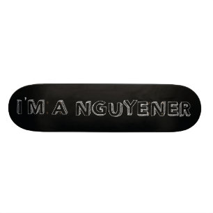 Ich bin eine NGUYENER Skate-Plattform Skateboard