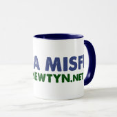 Ich bin eine Nichtpassen-Tasse Tasse (VorderseiteRechts)