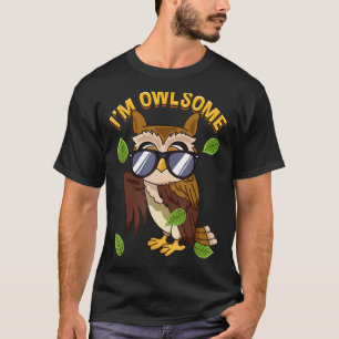 Ich bin eine Niedliche Owl Lover Pun Funny Men Wom T-Shirt