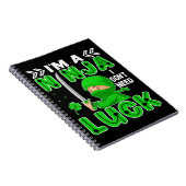 Ich bin eine Ninja, die ich nicht zum Glück des St Notizblock (Rechte Seite)