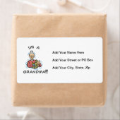 Ich bin eine Oma-Oma und ein Baby-Geschenk (Insitu)