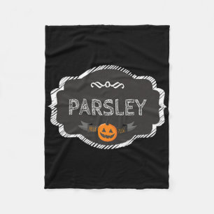 Ich bin eine Parsley Spice Matching Halloween Funn Fleecedecke